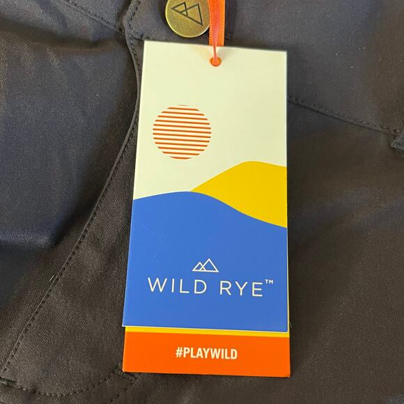 Wild Rye Freyah Soft Shell Bike Pant in Terracotta NWT Women Size 12 $189 MSRP - Picture 10 of 16